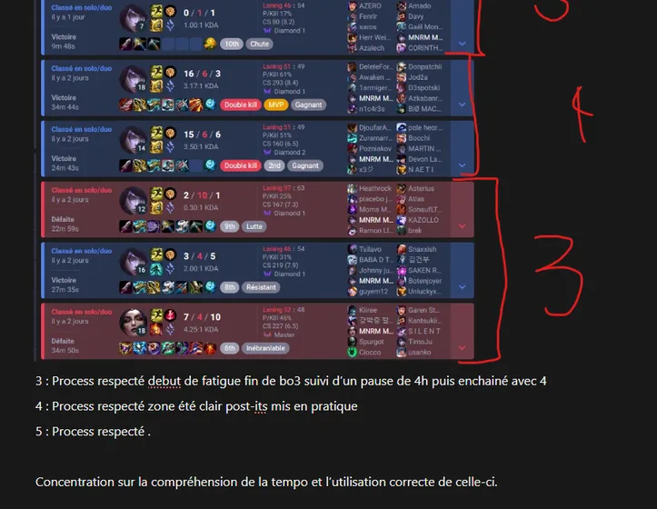 Carnet de mission d'un élève